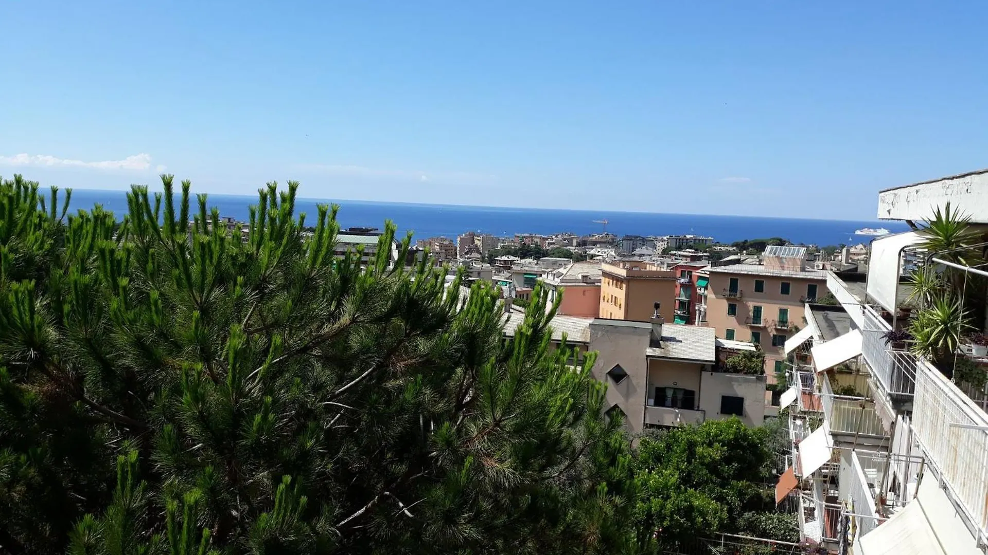 Nice Apartment With Sea View In Genoa